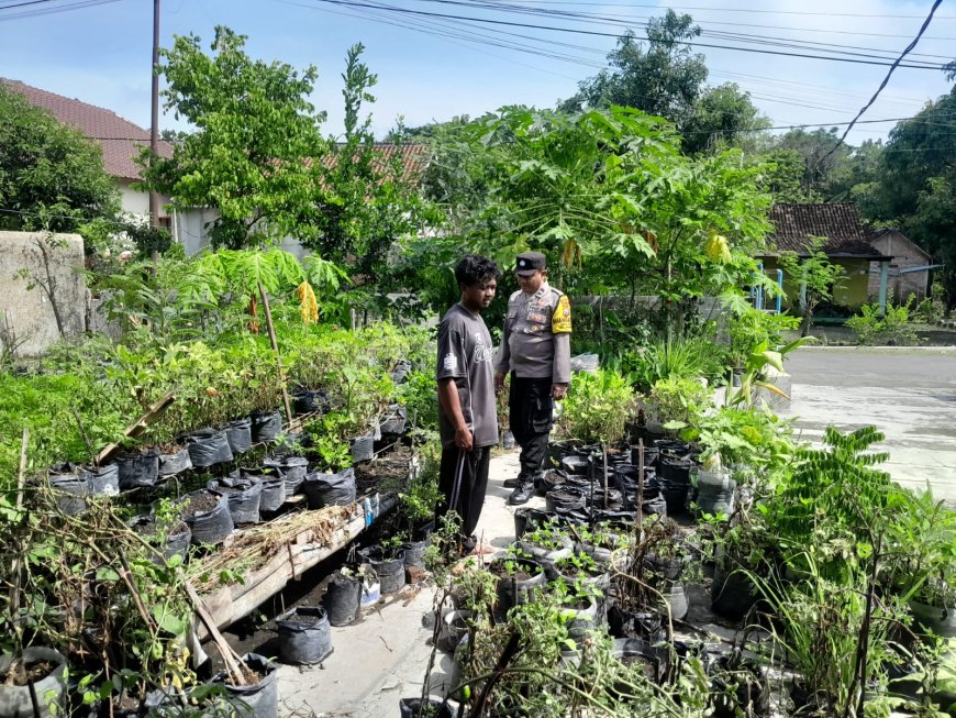 Polres Madiun Dorong Pemanfaatan Lahan Pekarangan sebagai Basis Kemandirian Pangan